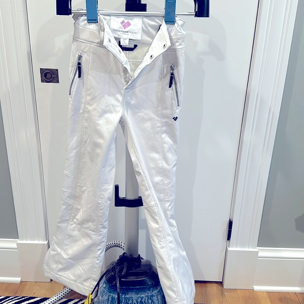 Obermeyer Teen Ski Pants (14-16) - white